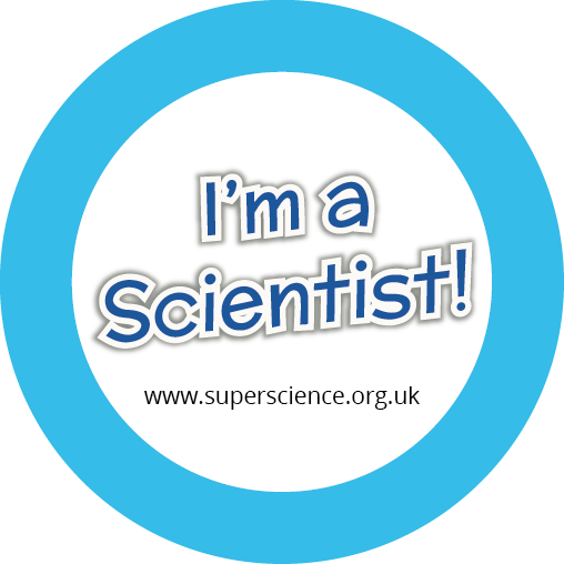 Image of the 'I'm a Scientist!' sticker